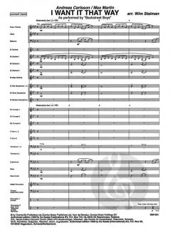 I Want It That Way von Andreas Carlsson 