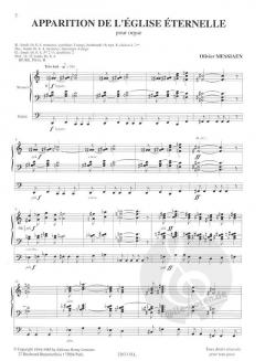 Apparition de l'Eglise éternelle von Olivier Messiaen 