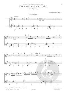 Tres piezas de Otono von Maximo Diego Pujol 