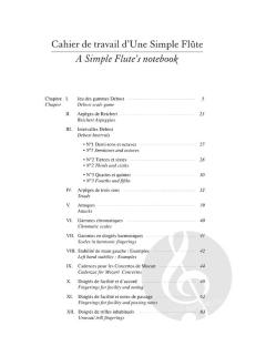 Une simple flute von Michel Debost 