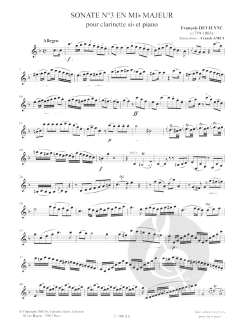 Sonate Nr.3 von François Devienne 
