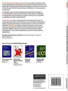 Time Pieces For Descant/Soprano Recorder Vol. 1 (Kathryn Bennetts) 