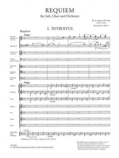 Requiem KV 626 (Neu) von Wolfgang Amadeus Mozart 