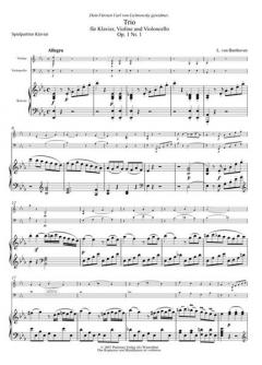 Trio Es-Dur Op. 1 Nr. 1 (Ludwig van Beethoven) 