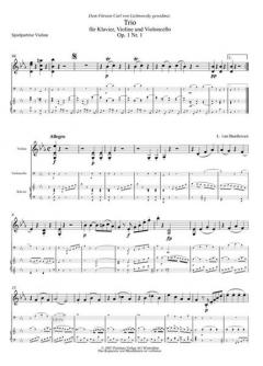 Trio Es-Dur Op. 1 Nr. 1 (Ludwig van Beethoven) 