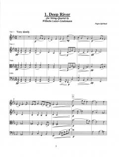 Gospel Train für Streichquartett von 0 im Alle Noten Shop kaufen