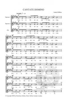 Cantate Domino (Sandra Milliken) 