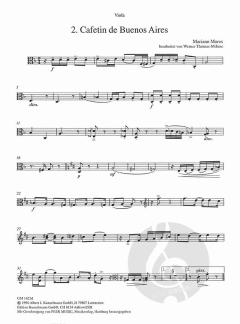 6 argentinische Tangos Band 1 für Streichquartett (Nr. 1-3) im Alle Noten Shop kaufen