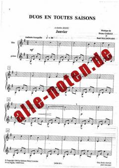 Duos en toutes saisons von Bruno Garlej 