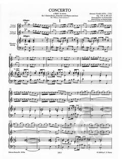 Konzert a-Moll op. 3, Nr. 8 RV 522 von Antonio Vivaldi 