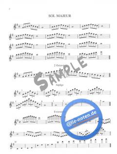 Gammes arpèges et Exercices preparatoires pour flute von Simon Hunt 