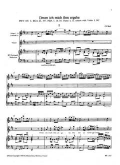 Sämtliche Arien aus den Kantaten, Messen, Oratorien Band 7 (J.S. Bach) 