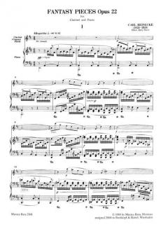 Fantasiestücke op. 22 von Carl Reinecke 