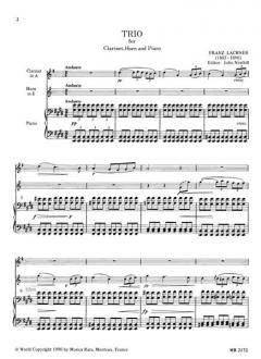 Trio E-dur von Franz Lachner 