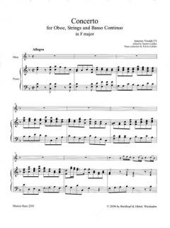 Concerto C-dur RV 458 von Antonio Vivaldi 