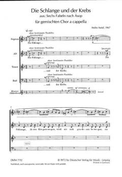 Die Schlange und der Krebs (Andre Asriel) 