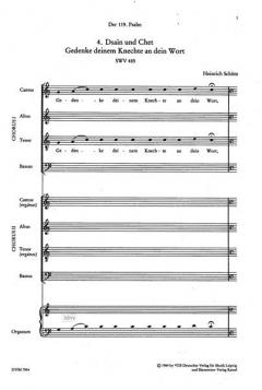 Gedenke deinem Knechte an dein Wort SWV 485 (Heinrich Schütz) 