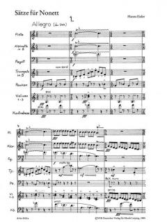 Sätze für Nonett (Hanns Eisler) 