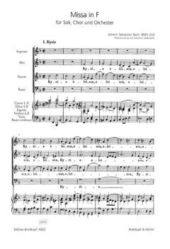 Messe in F-Dur BWV 233 (J.S. Bach) 