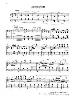 6 Impromptus op. 5 von Jean Sibelius 