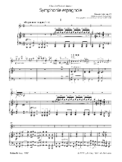 Symphonie espagnole op. 21 von Edouard Lalo 