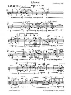 Balancen für Violine von Isabel Mundry im Alle Noten Shop kaufen