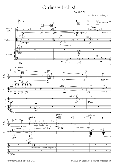 O, dieses Lichts! (Nikolaus A. Huber) 