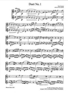Duo Nr. 1 von Otto Nicolai für Horn Duett bei alle-noten.de