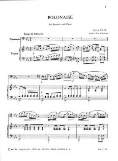 Polonaise von Ludwig Milde 