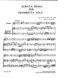 2 Sonaten aus op. 4 von Giovani Viviani 