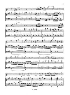 Sonate in A von Franz Anton Hoffmeister 