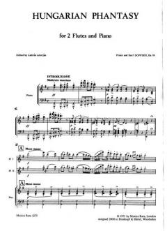 Ungarische Phantasie op. 35 von Karl Doppler 