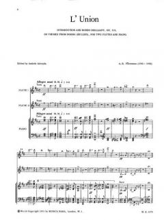 L'Union op. 115 von Anton Bernhard Fürstenau 