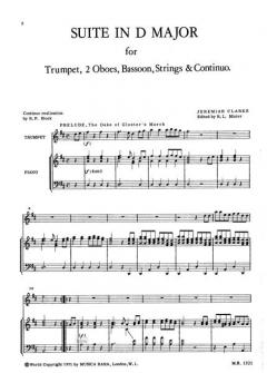 Suite in D-dur von Jeremiah Clarke 