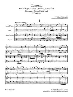 Concerto in g-Moll RV 103 (Antonio Vivaldi) 