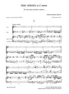 Triosonate in c-Moll (Johann Joachim Quantz) 
