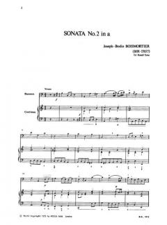 Sonate Nr. 2 in a-Moll (Joseph Bodin de Boismortier) 