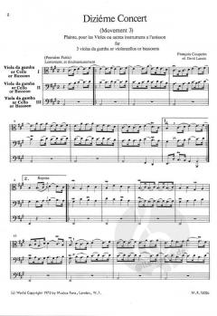 Les Goûts Réunis ou Nouveaux Concerts 3 von François Couperin 