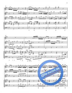 Sonaten op. 22 Nr. 4 G-Dur (Johann Christian Schickhardt) 