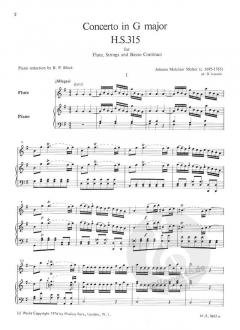 Concerto in G major H.S. 315 von Johann Melchior Molter 
