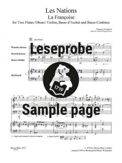 Les Nations Band 1: La Francoise (François Couperin) 