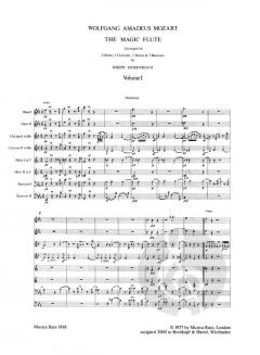 Die Zauberflöte KV 620 Band 1 (Wolfgang Amadeus Mozart) 