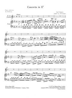 Klarinettenkonzert in Es-dur von Carl Stamitz 