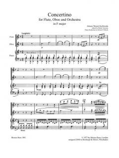 Concertino F-dur (Johannes Wenzeslaus Kalliwoda) 