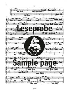 6 Sonaten op. 4 von Jacques Loeillet 