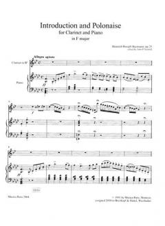 Introduktion und Polonaise op. 25 von Heinrich Joseph Baermann 
