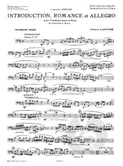 Introduction, Romance et Allegro von Pierre Lantier 