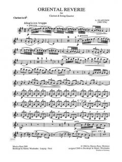 Rêverie orientale (Alexander Glasunow) 