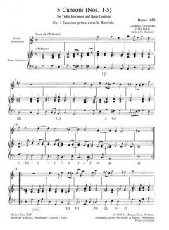 Canzoni Nr. 1-5 (Girolamo Frescobaldi) 