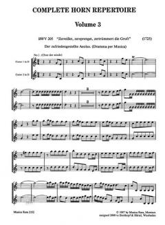 Orchesterstudien für Horn Band 3 von Johann Sebastian Bach im Alle Noten Shop kaufen